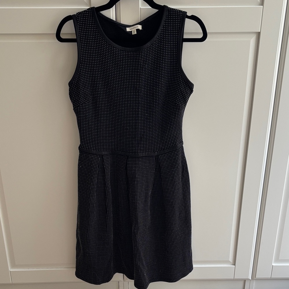 Max Studio Black and White Mini Dress
